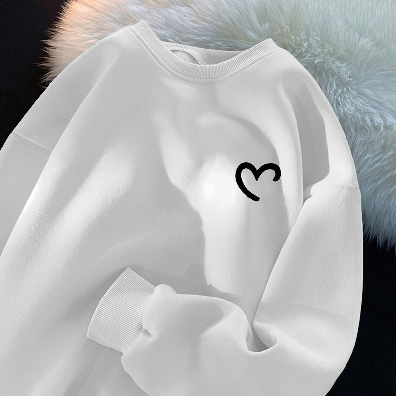 秋冬季ins小眾高街休閒寬鬆情侶款衛衣