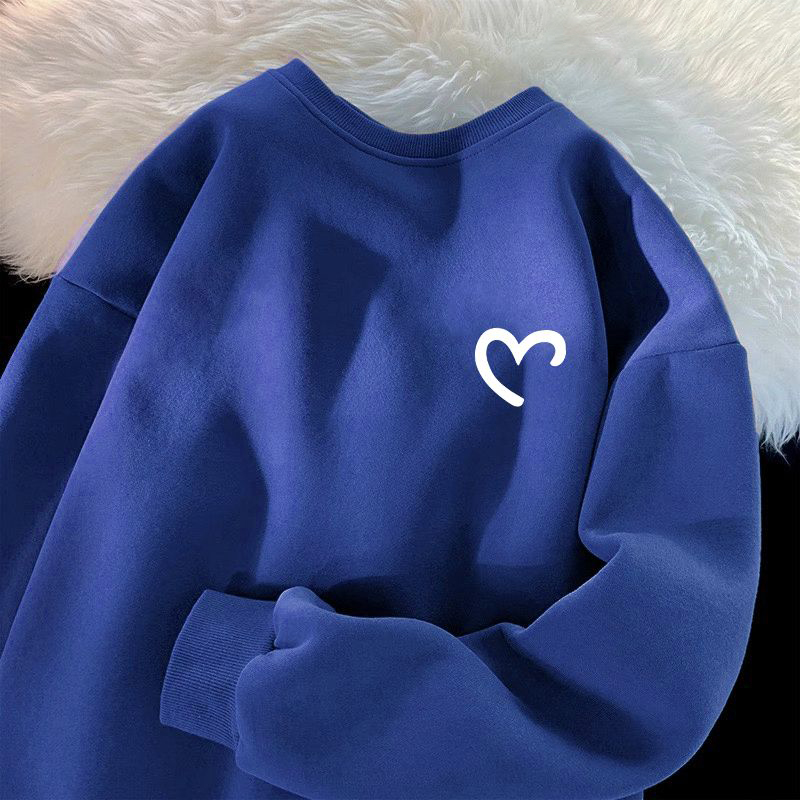 秋冬季ins小眾高街休閒寬鬆情侶款衛衣