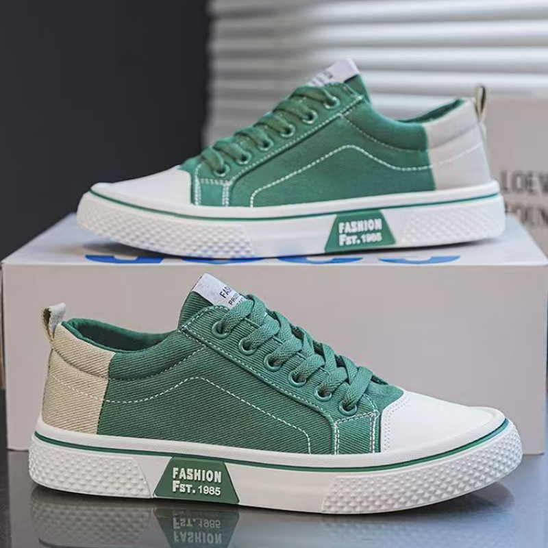 經典帆布鞋男款夏季男鞋新款透氣百搭防滑耐磨休閒鞋鞋子