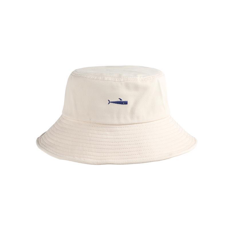 漁夫帽男女潮牌韓版百搭小魚刺繡街頭嘻哈帽ins日系遮陽防曬帽潮