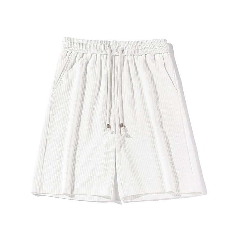 冰絲薄款寬鬆休閒運動速乾五分短褲