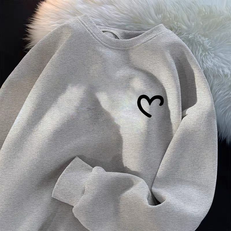 秋冬季ins小眾高街休閒寬鬆情侶款衛衣