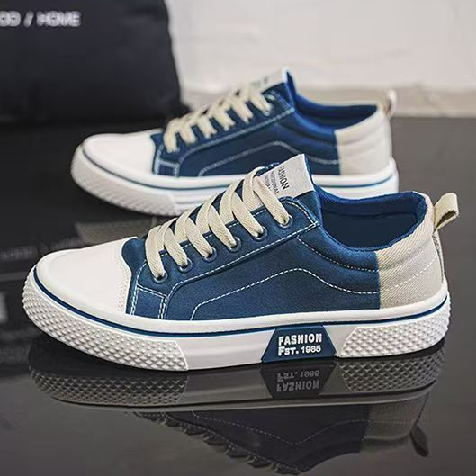 經典帆布鞋男款夏季男鞋新款透氣百搭防滑耐磨休閒鞋鞋子