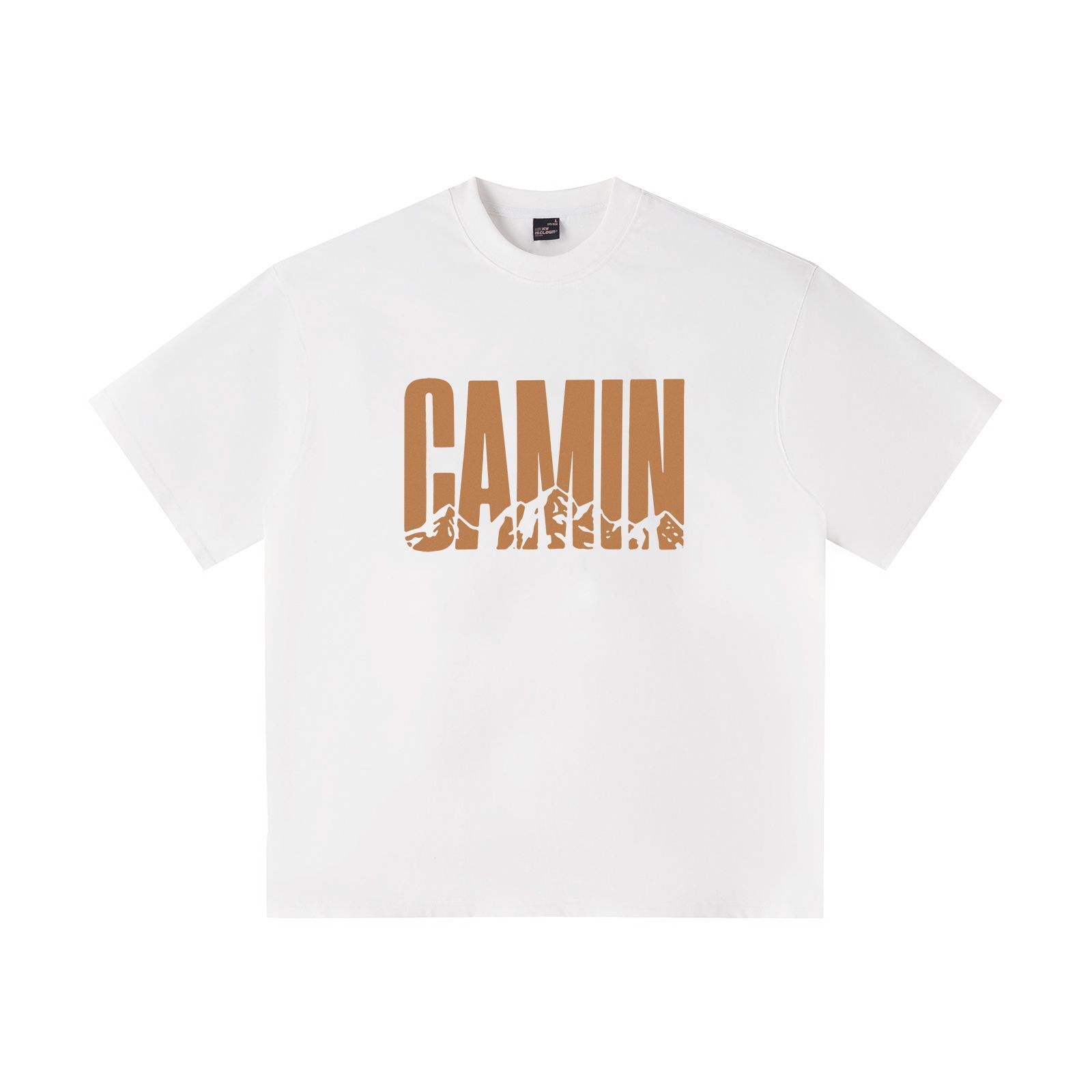 【單件/套裝】戶外字母印花涼感速幹短袖T恤+寬松潮流冰絲短褲兩件套