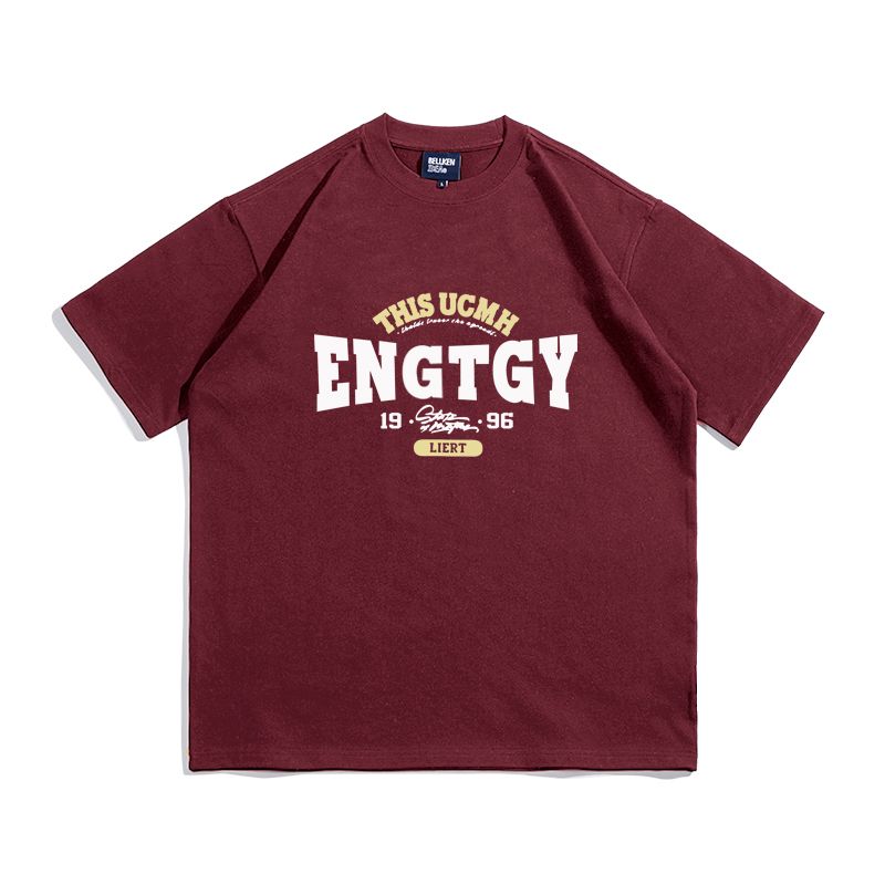 【單件/套裝】日系帥氣潮流純棉五分短袖T恤+寬鬆工裝短褲兩件套裝