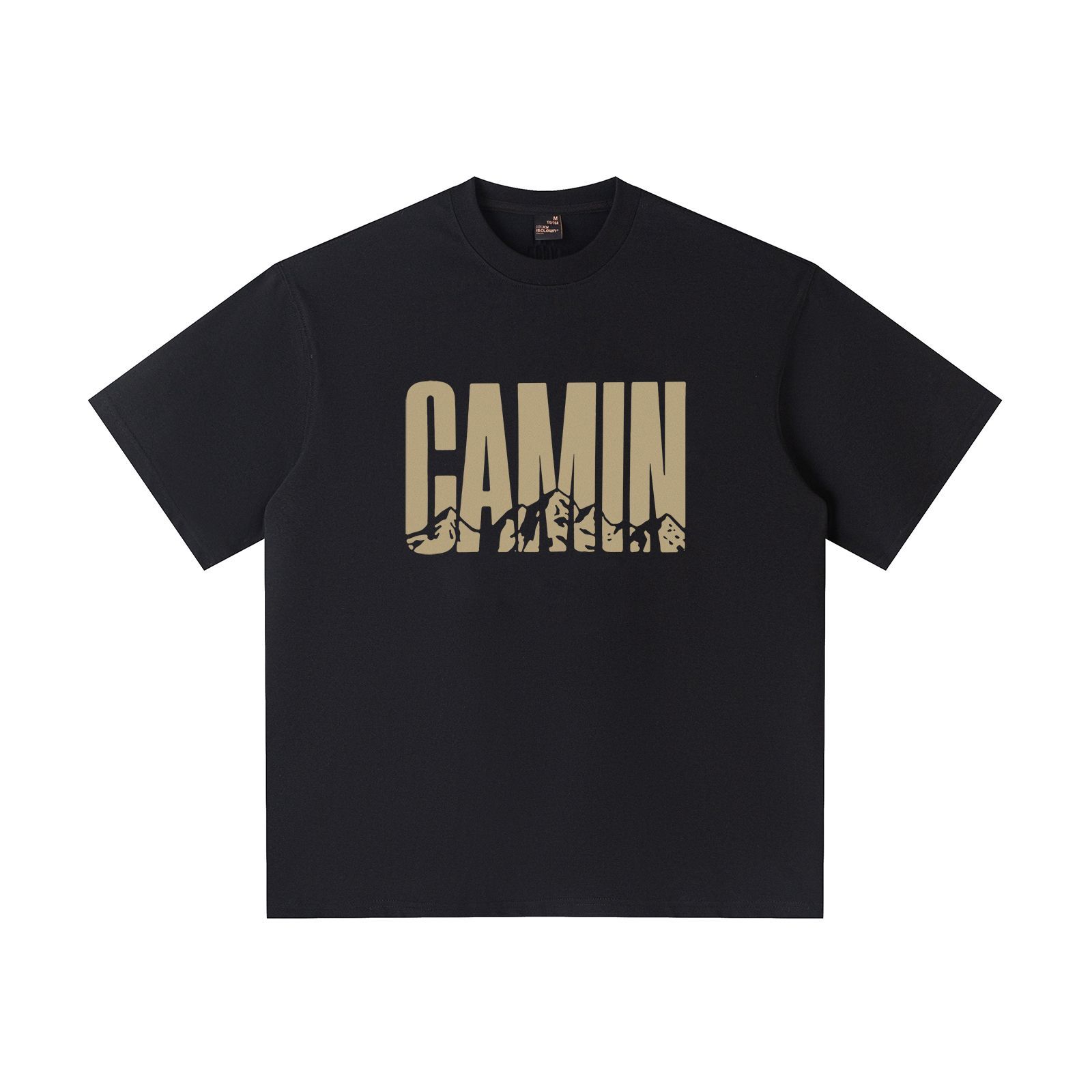 【單件/套裝】戶外字母印花涼感速幹短袖T恤+寬松潮流冰絲短褲兩件套