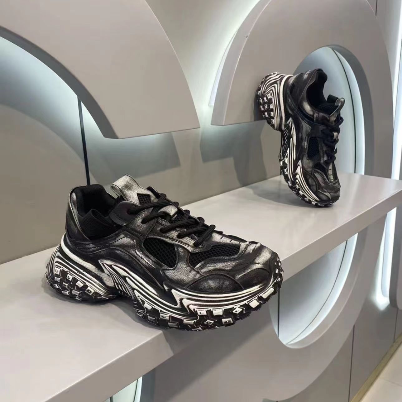 厚底老爹鞋時尚百搭運動潮流鞋靴