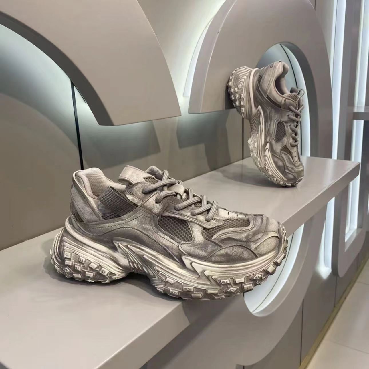 厚底老爹鞋時尚百搭運動潮流鞋靴