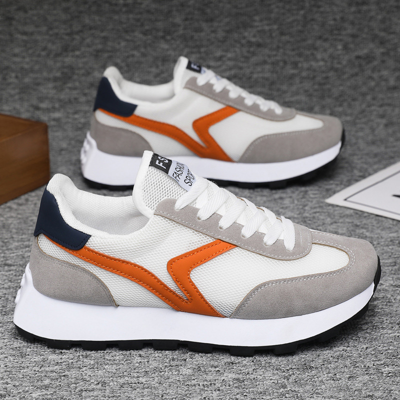 網面透氣休閒男女同款時尚百搭輕便運動鞋