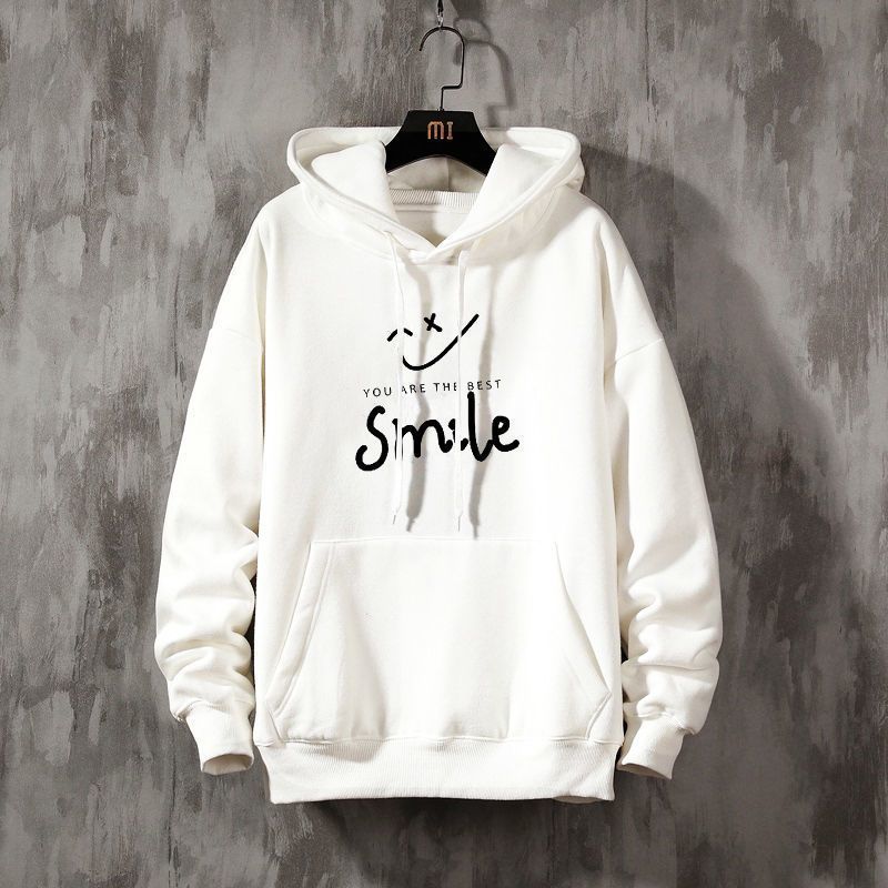 春秋季潮流帥氣寬鬆ins百搭薄款連帽衛衣