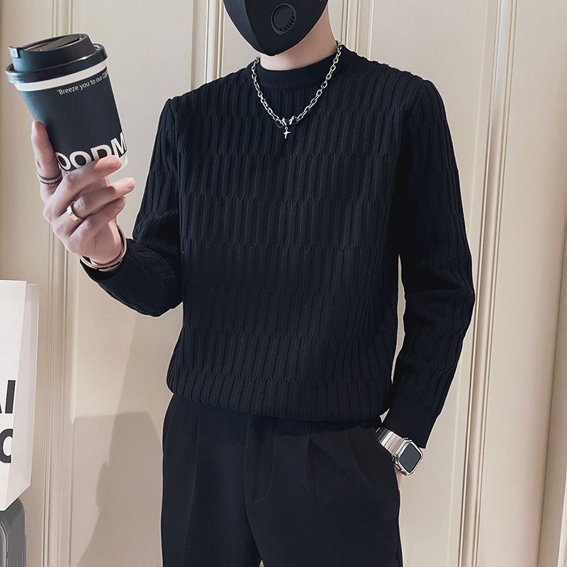 刷毛加厚高級感內搭保暖長袖打底衫