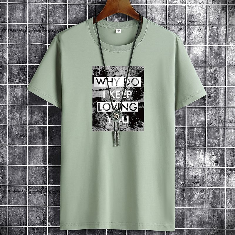 短袖T恤男純棉半袖夏季新款韓版潮流寬鬆體恤打底衫衣