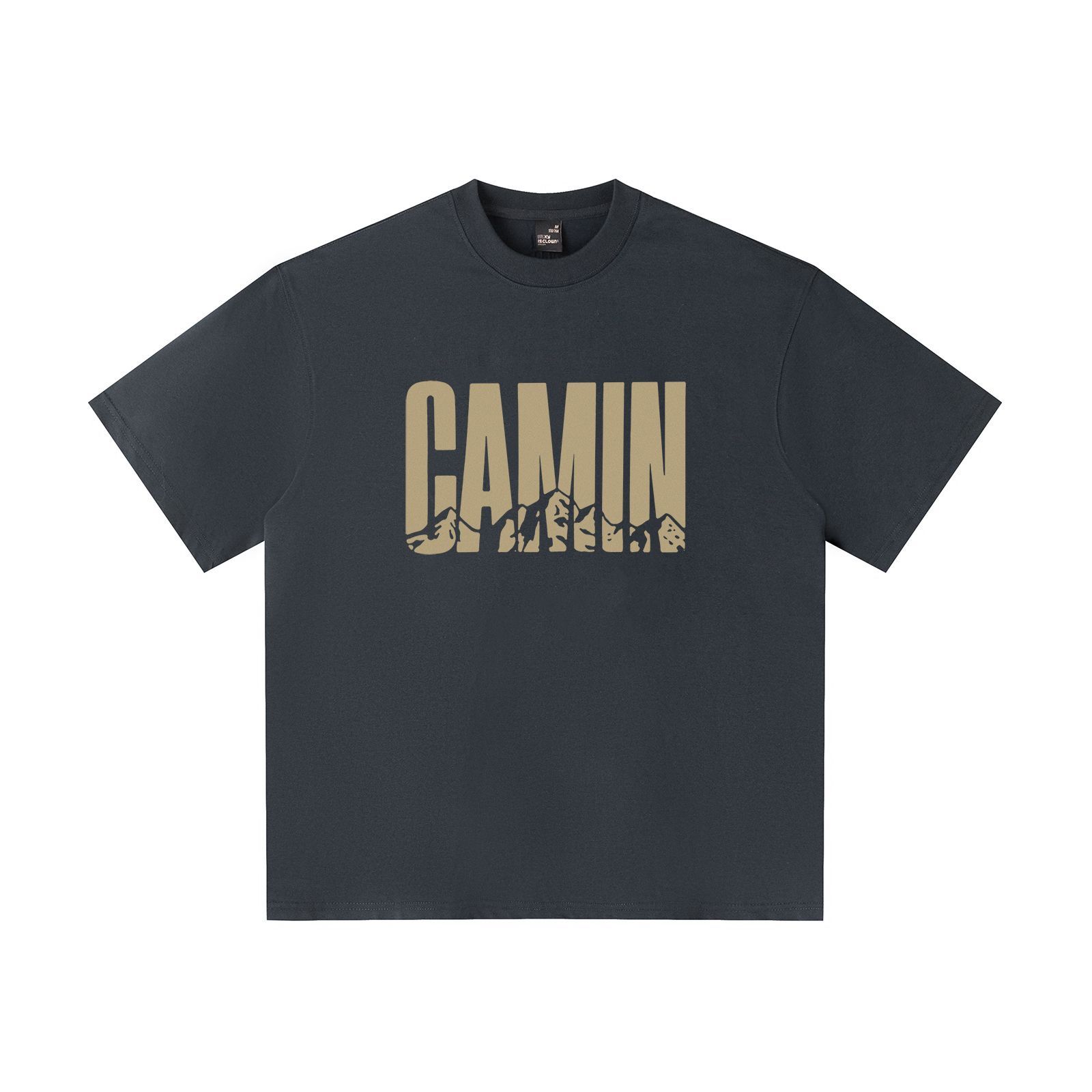 【單件/套裝】戶外字母印花涼感速幹短袖T恤+寬松潮流冰絲短褲兩件套