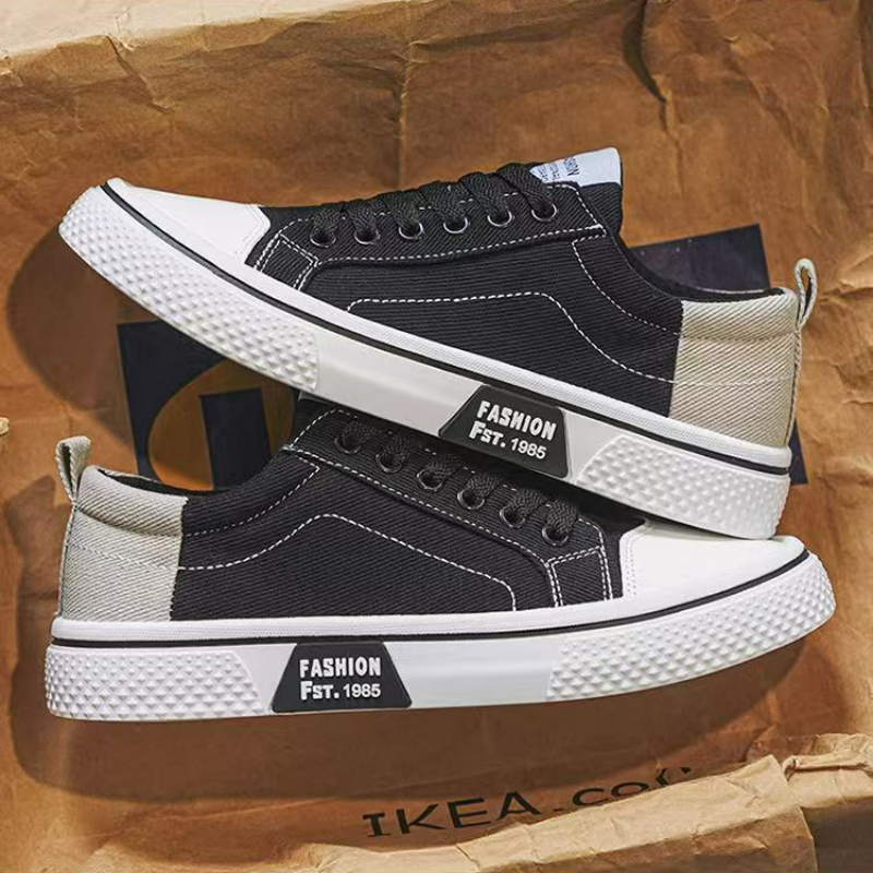 經典帆布鞋男款夏季男鞋新款透氣百搭防滑耐磨休閒鞋鞋子