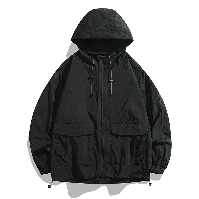 冰絲防曬衣男女夏季超薄透氣防曬服男防紫外線戶外皮膚衣薄款外套