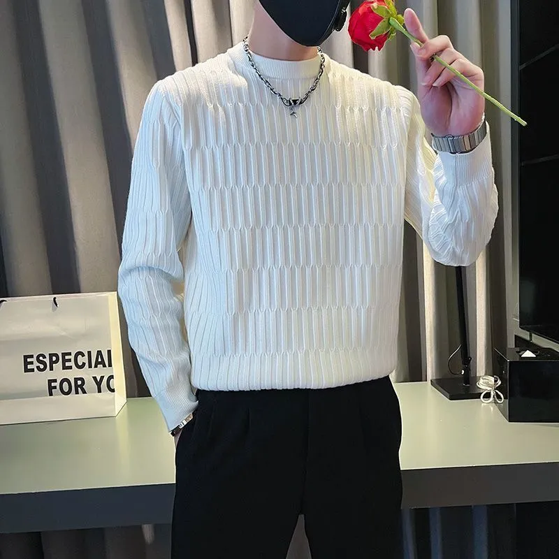 刷毛加厚高級感內搭保暖長袖打底衫