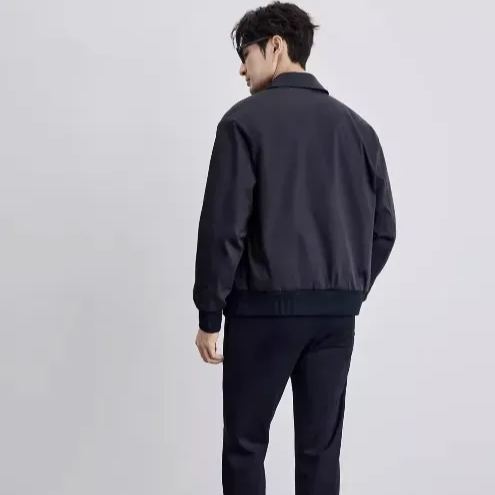 翻領潮牌高級感帥氣長袖休閒夾克