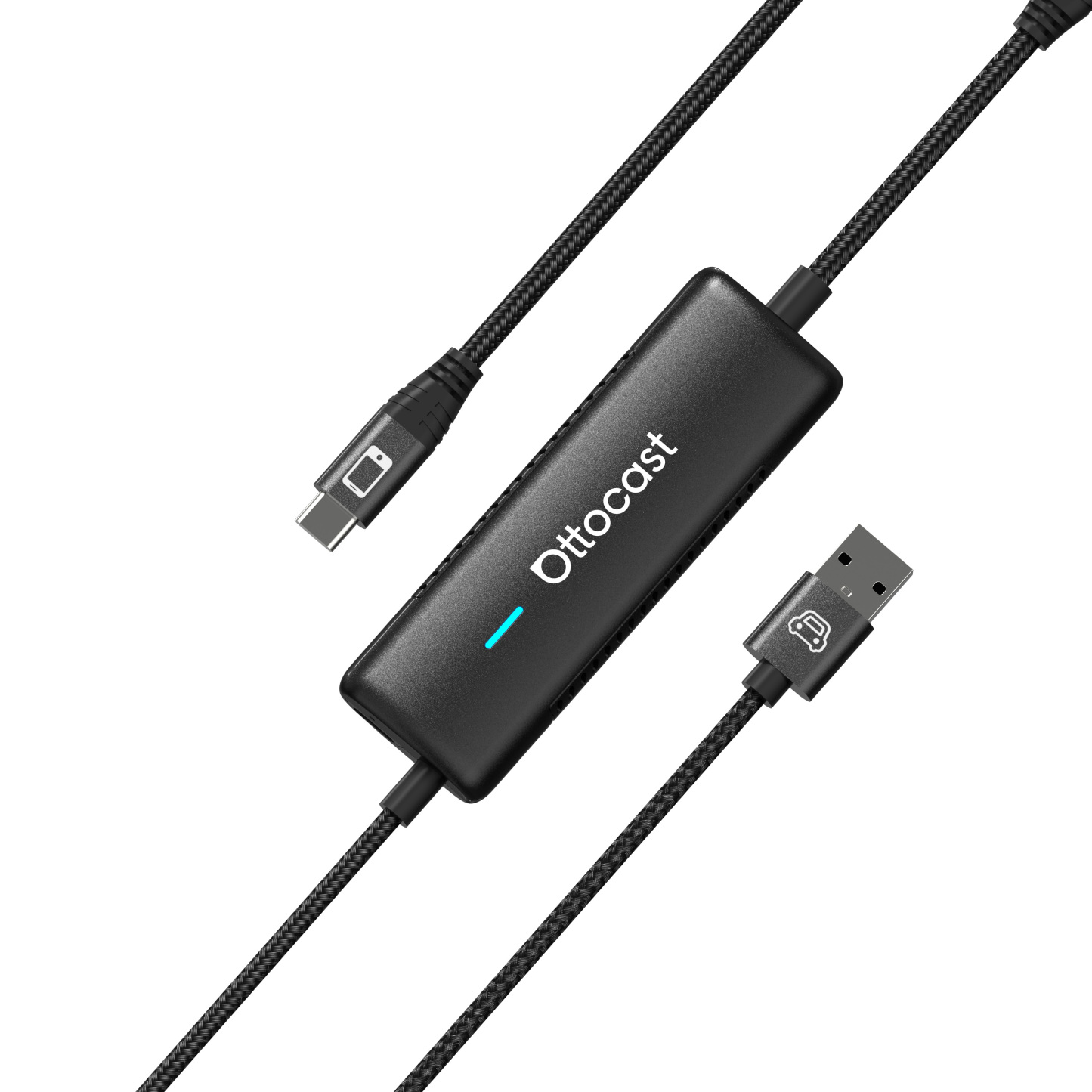 Ottocast Mirror Touch｜無線雙向鏡像＋快速充電 CarPlay 轉接器