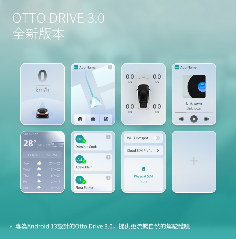 OttoAibox P3 Pro 旗艦版 CarPlay / Android Auto安卓盒子