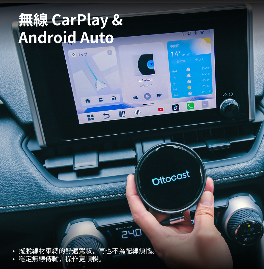 OttoAibox P3 Pro 旗艦版 CarPlay / Android Auto安卓盒子