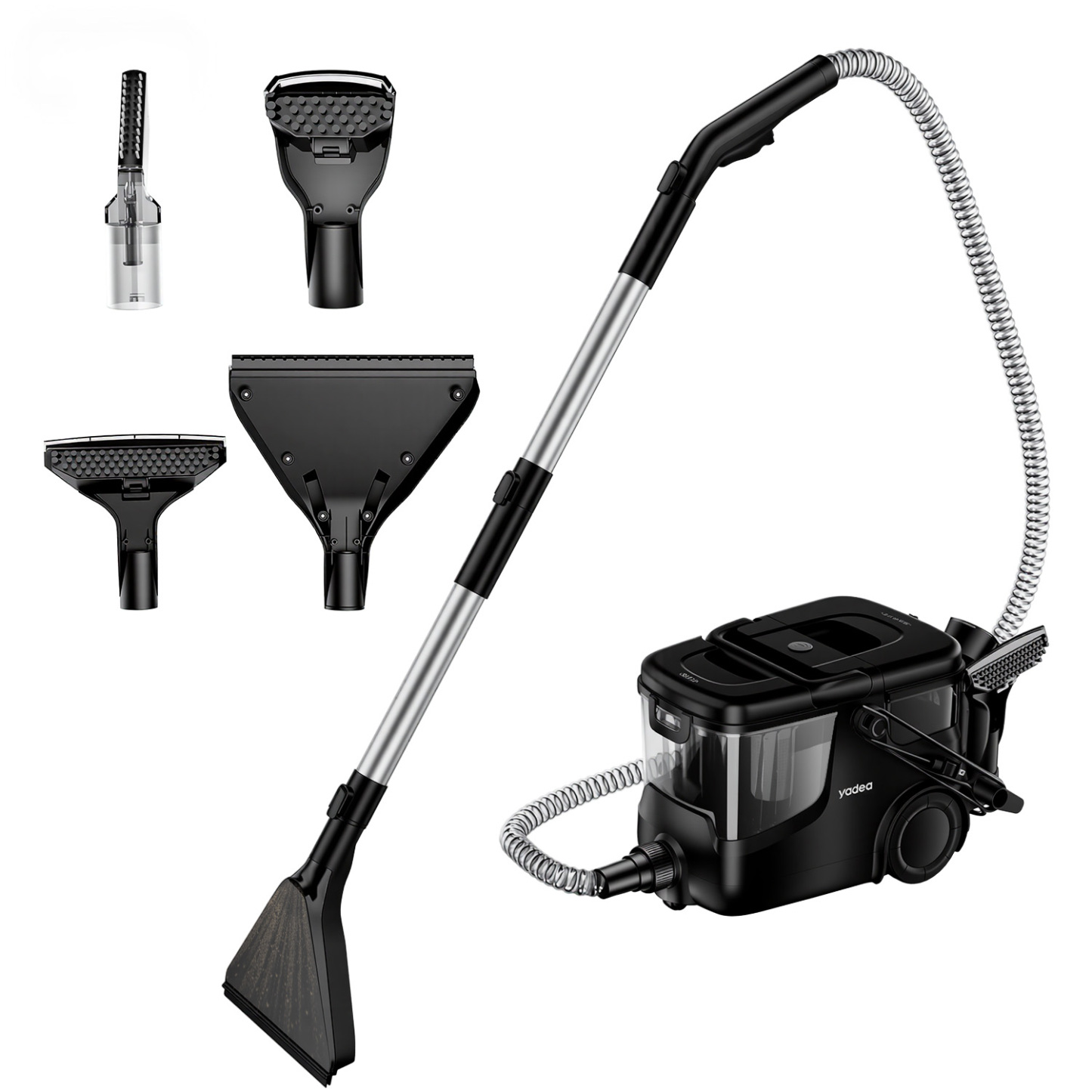 【史上最大容量×業務用レベル】Yadea R-ZERO MAX カーペットクリーナー1000W 強力吸引 カーペット洗浄機 布洗浄機 染み抜き ソファ/絨毯クリーナー 水洗い 車用 バキュームクリーナーソファ洗浄 マットレス/布製品/ペットシート/車内/ラグ/ソファ/絨毯/ぬいぐるみ/掃除用品