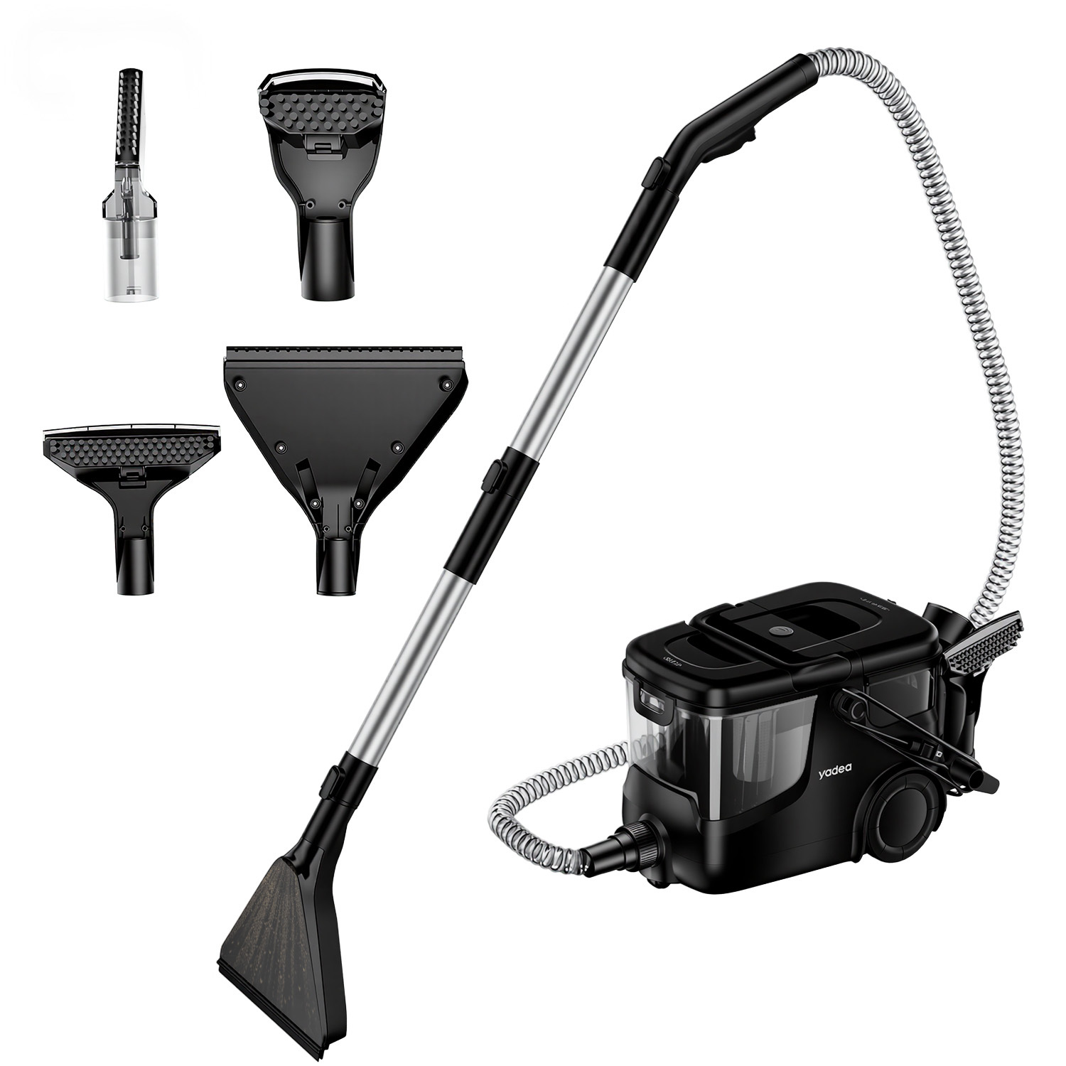 【史上最大容量×業務用レベル】Yadea R-ZERO MAX カーペットクリーナー1000W 強力吸引 カーペット洗浄機 布洗浄機 染み抜き ソファ/絨毯クリーナー 水洗い 車用 バキュームクリーナーソファ洗浄 マットレス/布製品/ペットシート/車内/ラグ/ソファ/絨毯/ぬいぐるみ/掃除用品