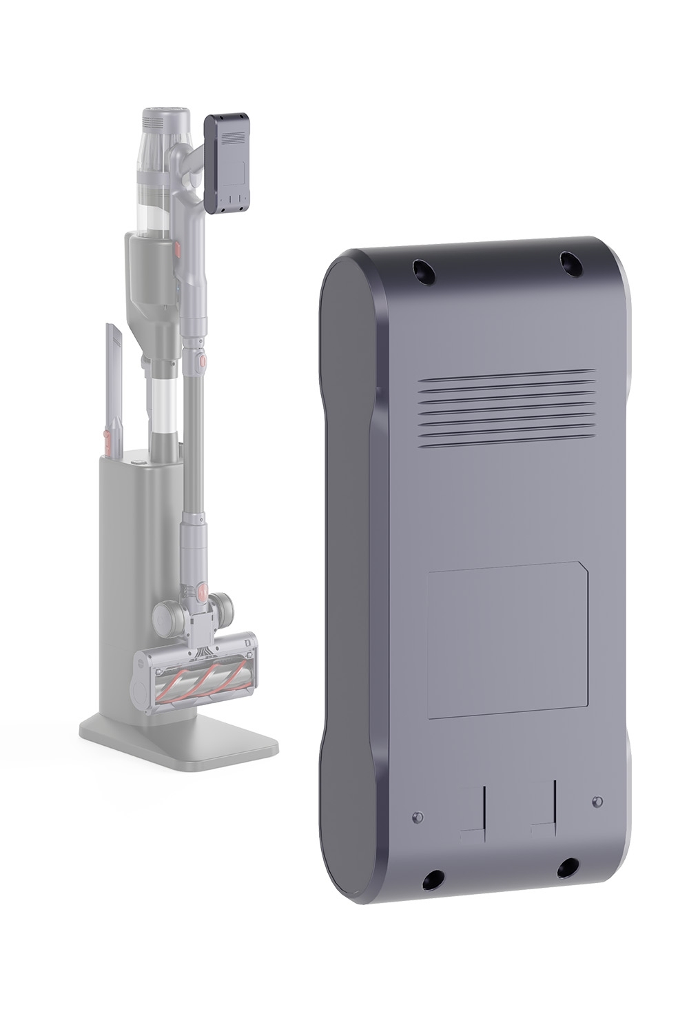 Yadea 自動集塵スティッククリーナー 交換部品 着脱式 バッテリー X7C ZERO適用