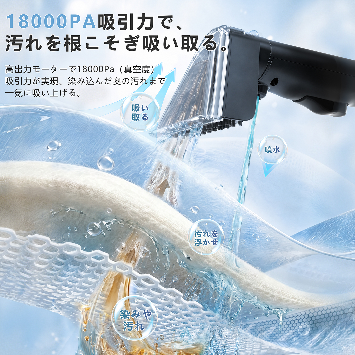 Yadea R3 Ultra 最小サイズ カーペット洗浄機