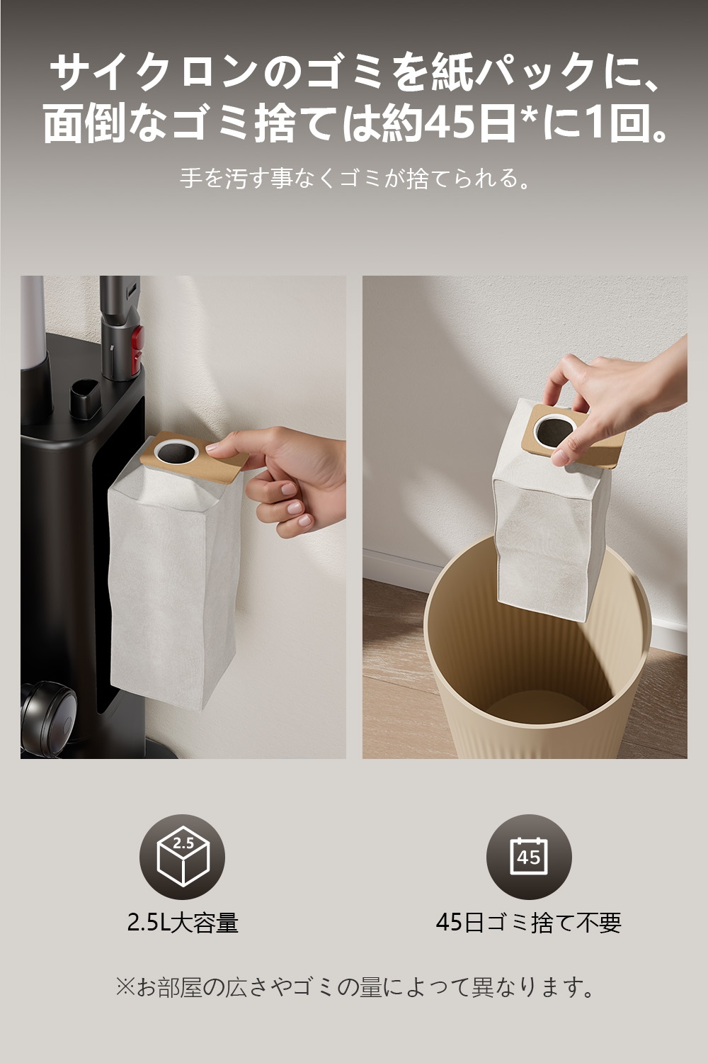 【3in1ドック付き×最大34000Pa吸引力】2025新登場 Yadea X7C ZERO 自動ごみ収集 スティッククリーナー ハイブリッド掃除機 自動充電 部品収納 ヘッドライド 吸引力自動変化 11段階パイプ 着脱式バッテリー サイクロン式 紙パック式