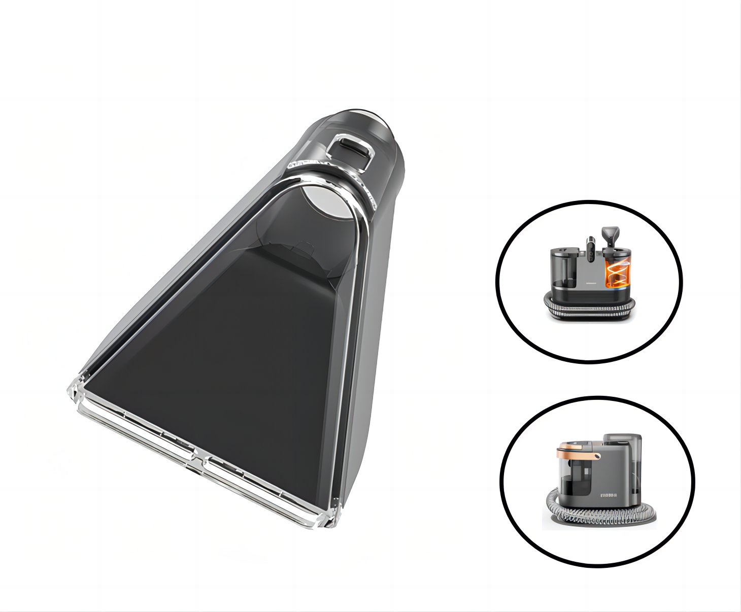 Yadea カーペット洗浄機R6&R3用多機能ブラシヘッド