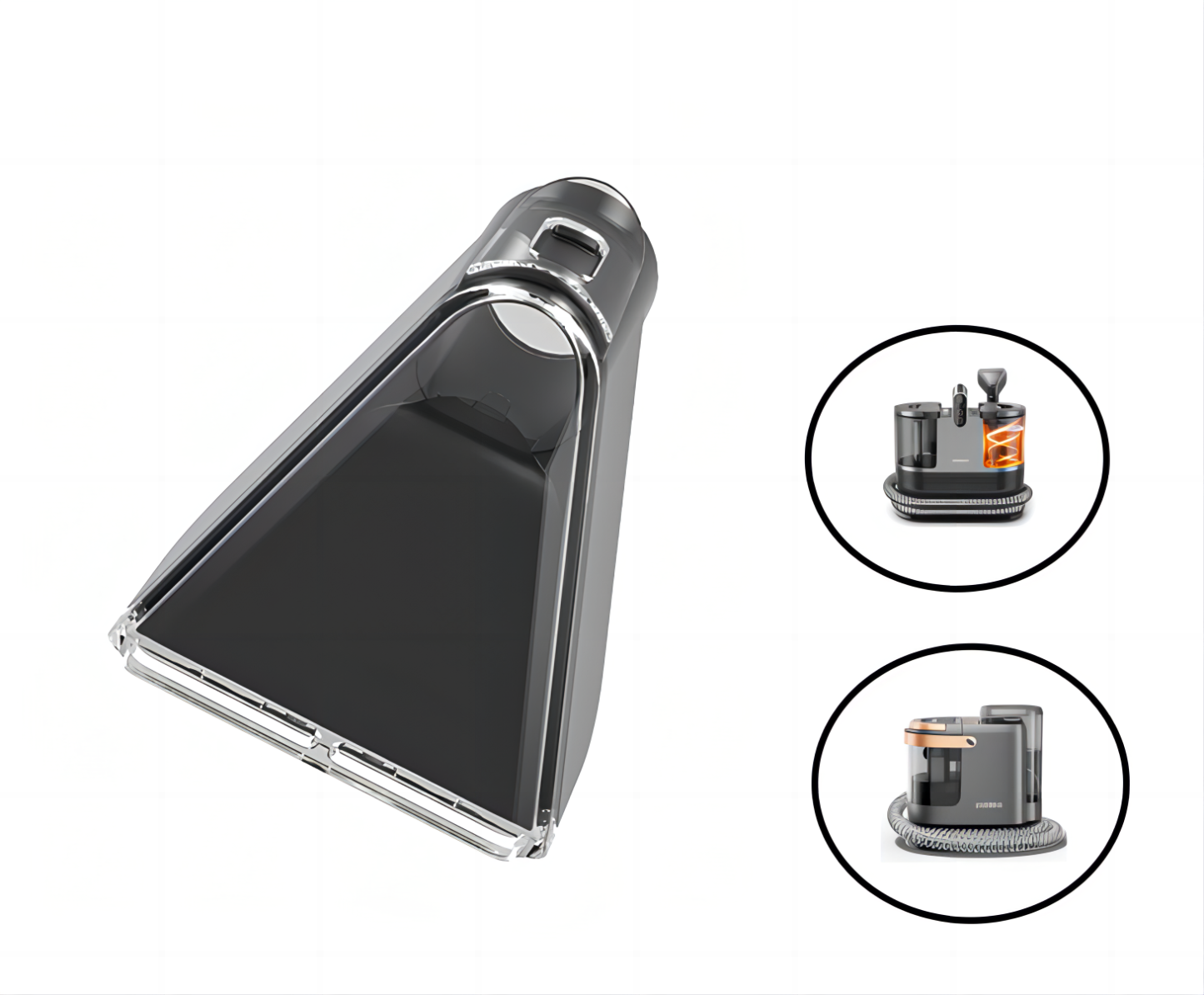 Yadea カーペット洗浄機R6&R3用多機能ブラシヘッド