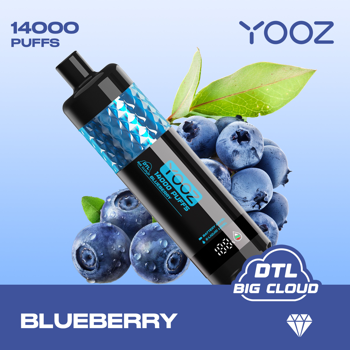 Blueberry Ice—YOOZ SHISHA