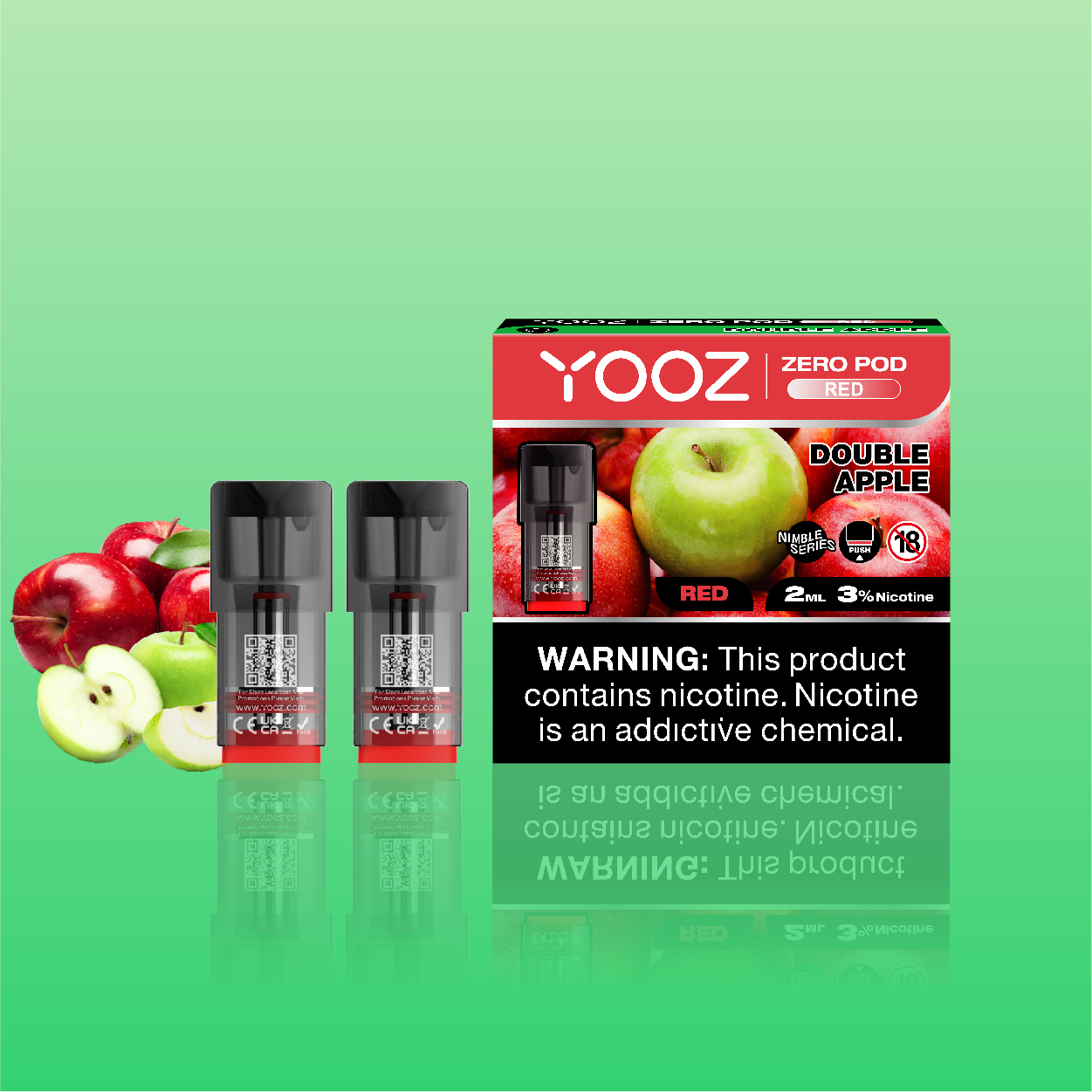 Double Apple - YOOZ ZERO V3 POD