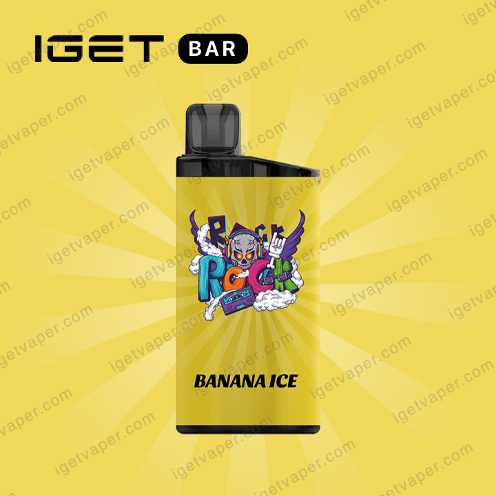 BANANA ICE - IGET BAR 3500 PUFFS
