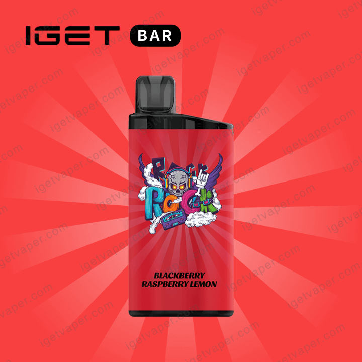 BLACKBERRY RASPBERRY LEMON-IGET BAR 3500 PUFFS