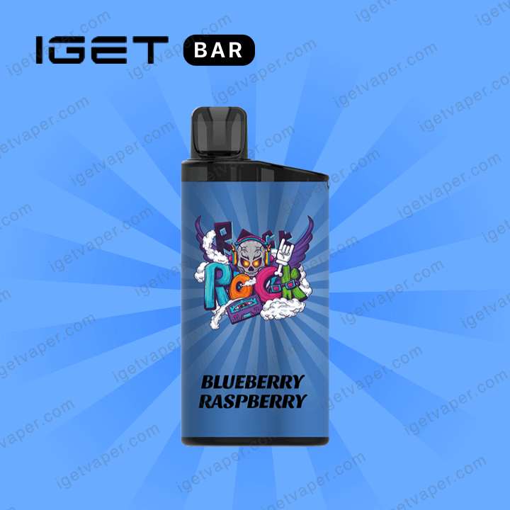 BLUEBERRY RASPBERRY-IGET BAR 3500 PUFFS