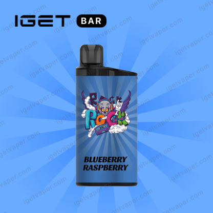 BLUEBERRY RASPBERRY-IGET BAR 3500 PUFFS