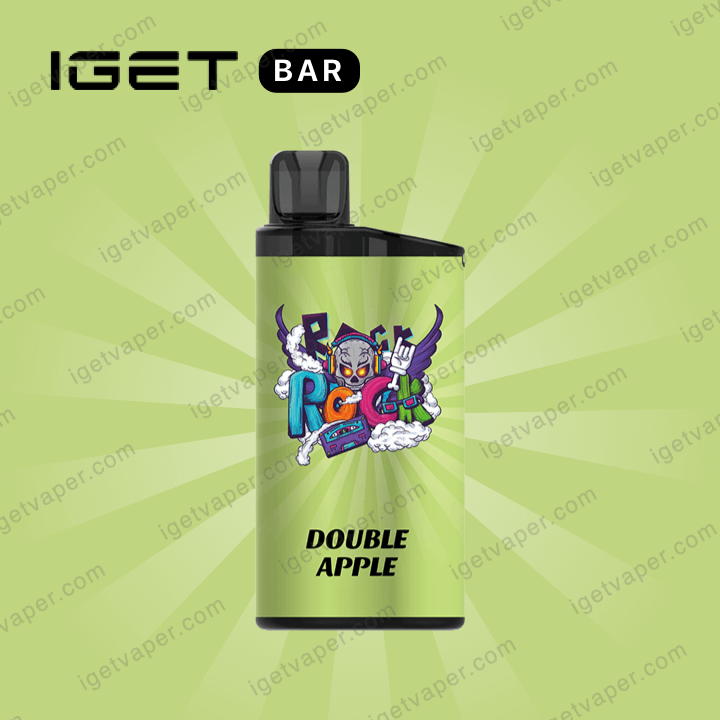 DOUBLE APPLE-IGET BAR 3500PUFFS