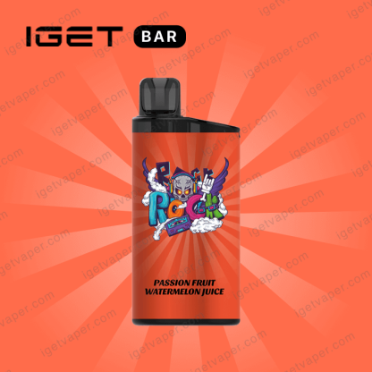 PASSION FRUIT WATERMELON JUICE-IGET BAR 3500 PUFFS