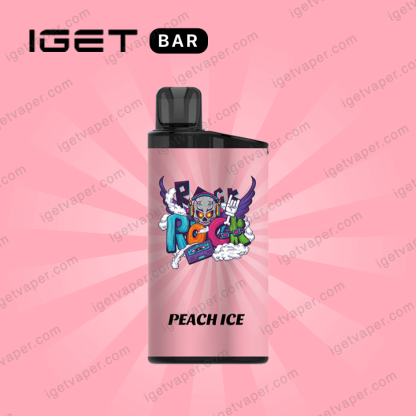 PEACH ICE-IGET BAR 3500 PUFFS