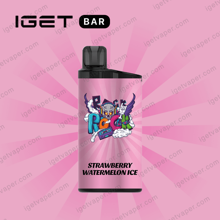 STRAWBERRY  WATERMELON ICE - IGET BAR 3500 PUFFS