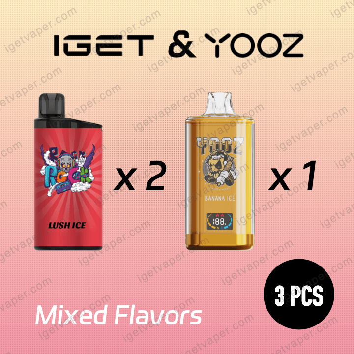 3-PIECE-SET - IGET x2pcs + YOOZ ULTRA x1pcs