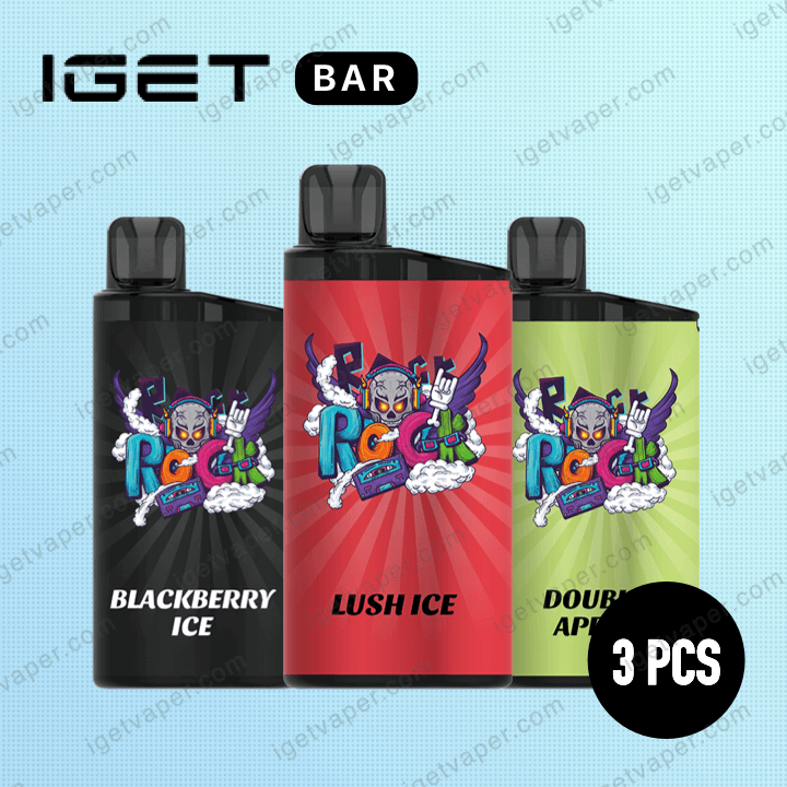 3-PIECE-SET - IGET BAR 3500 PUFFS