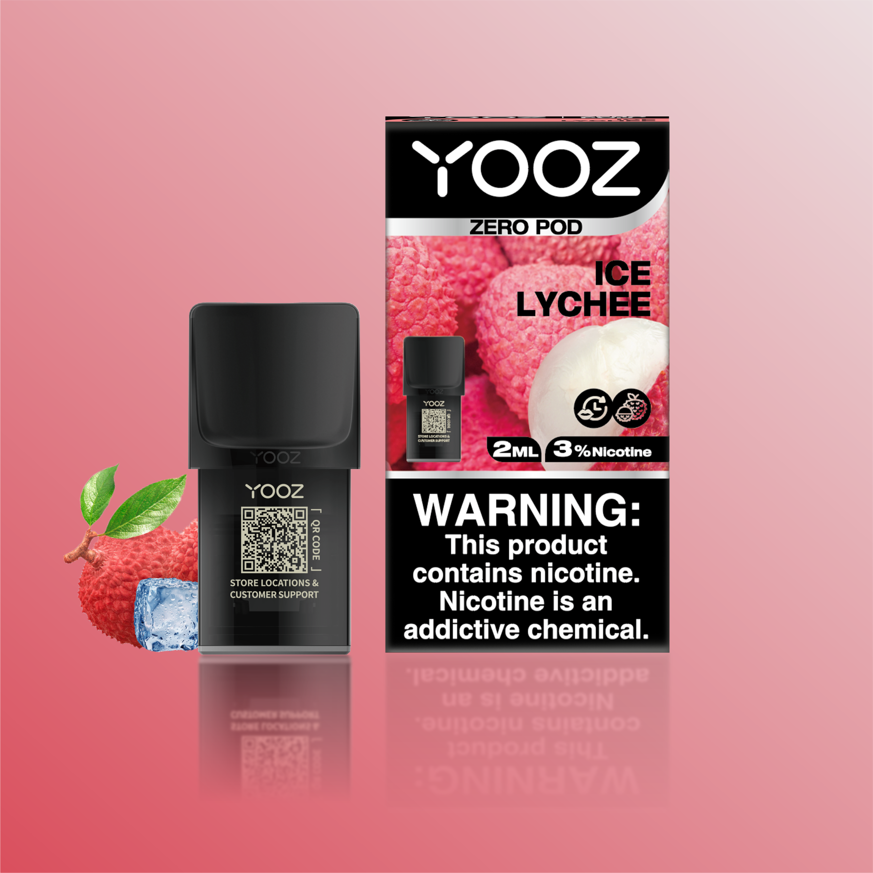 ICE LYCHEE-YOOZ ZERO V3 POD