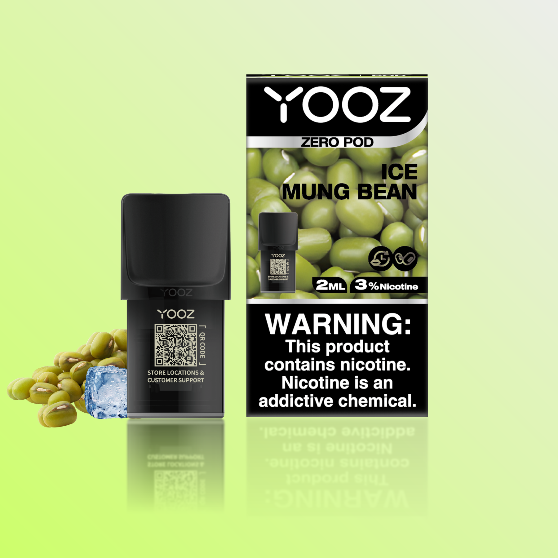 ICE MUNG BEAN-YOOZ ZERO V3 POD