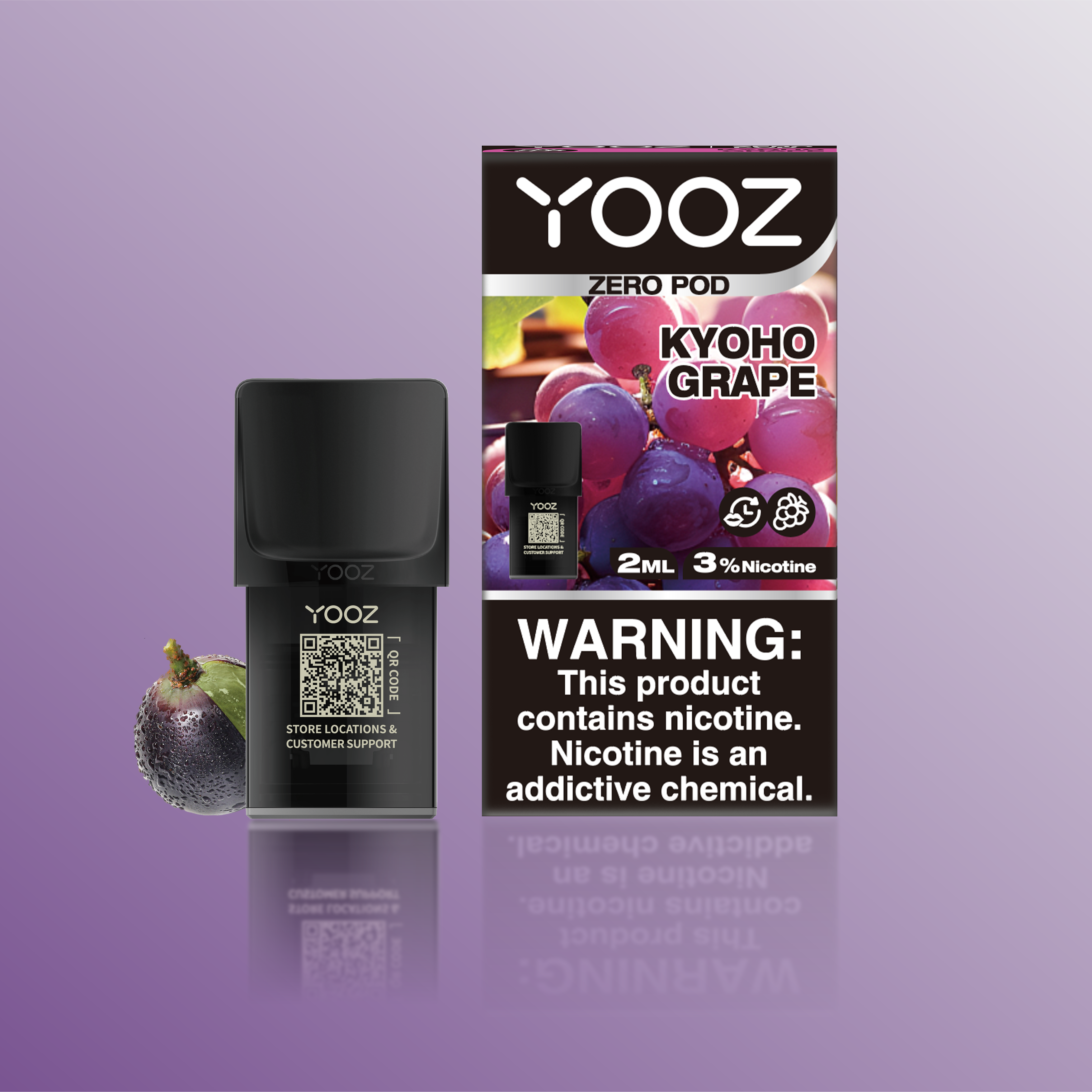 KYOHO GRAPE-YOOZ ZERO V3 POD