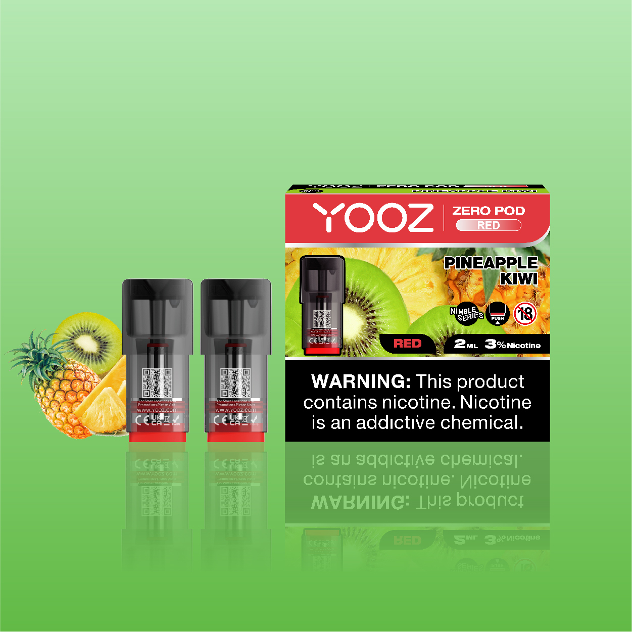 Pineapple Kiwi - YOOZ ZERO V3 POD