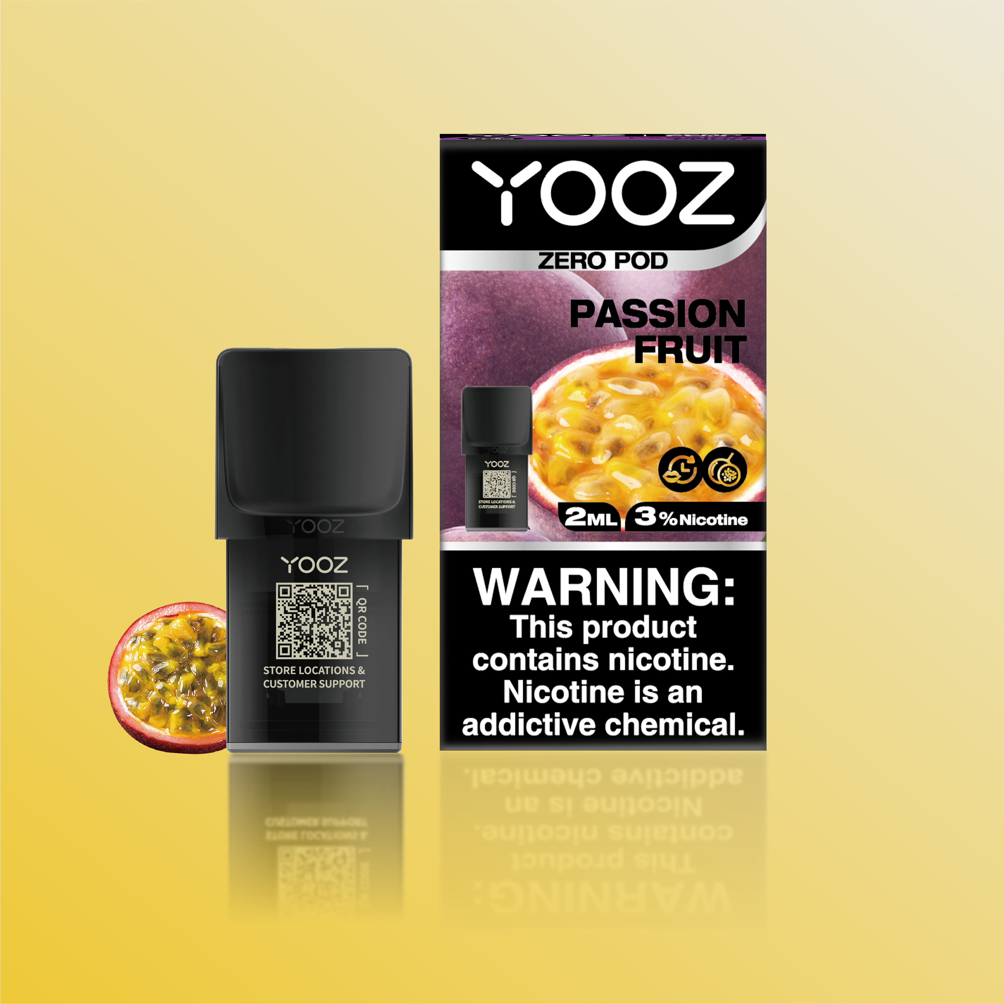 PASSION FRUIT-YOOZ ZERO V3 POD