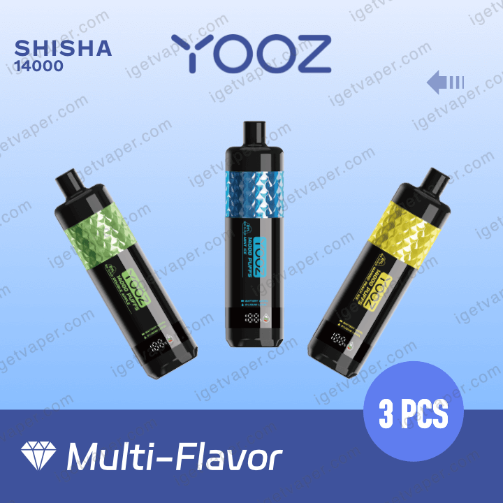 YOOZ SHISHA x 3pcs