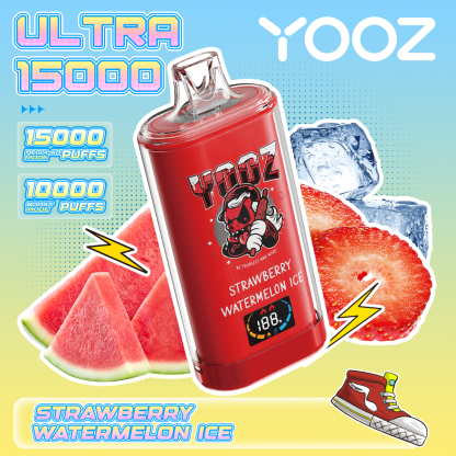 STRAWBERRY WATERMELON ICE—YOOZ ULTRA 15000